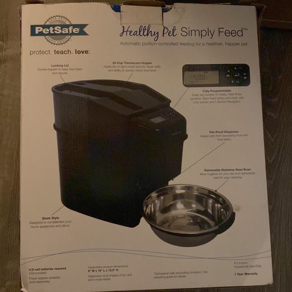 Automatic pet feeder for small-medium cats or dogs - Picture 3 of 12